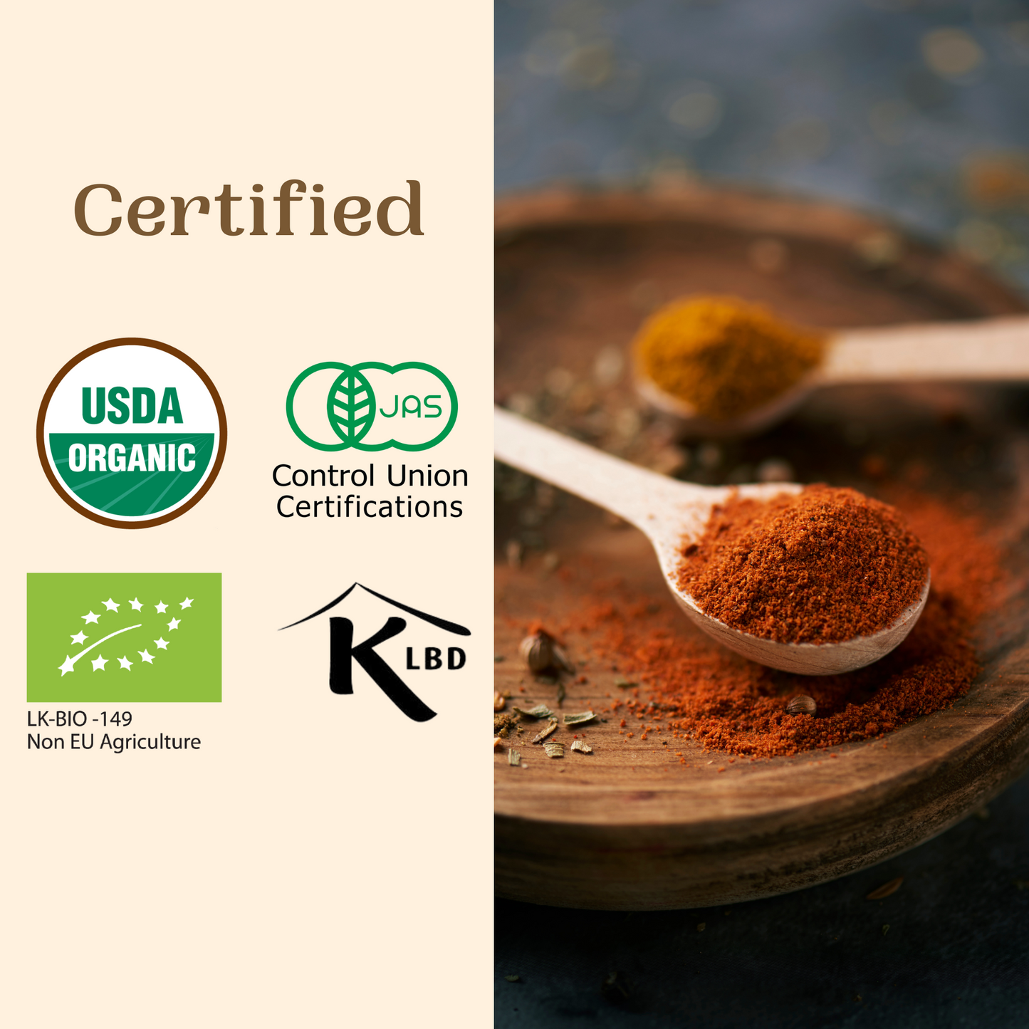 Organic Chicken Curry Powder (Sri Lankan Authentic Recipe)