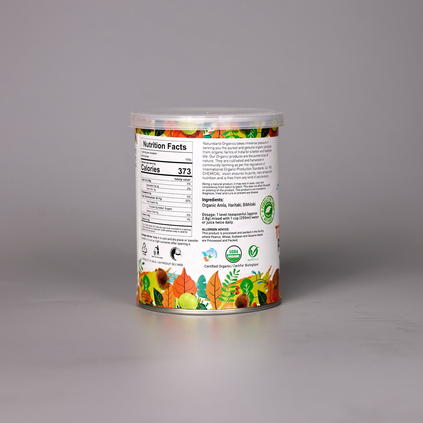 Organic Triphala Powder - 100g