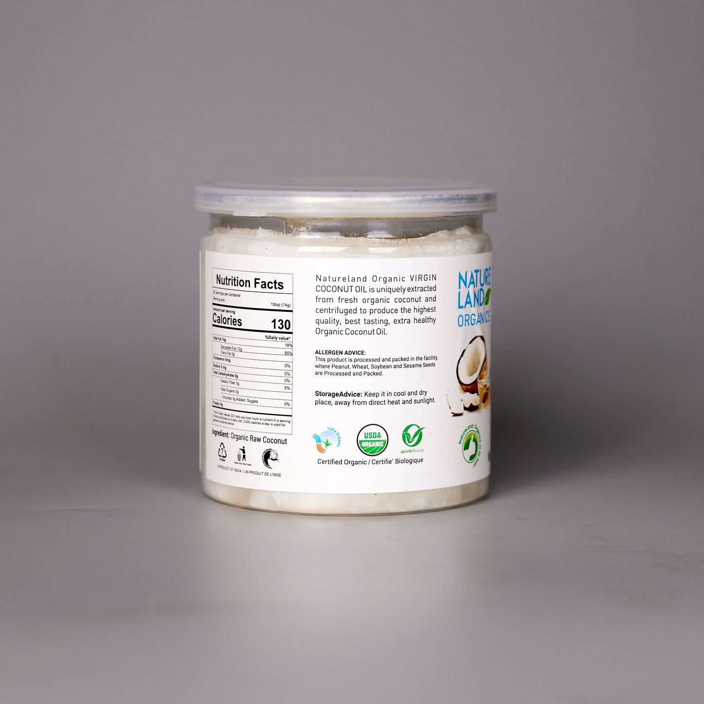 Organic Coconut Oil - 400ml