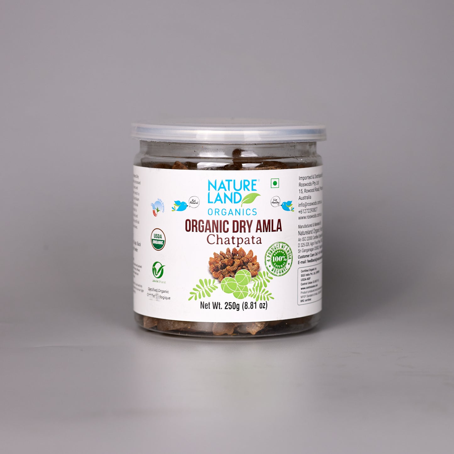 Organic Amla Candy - Chatpata - 250g