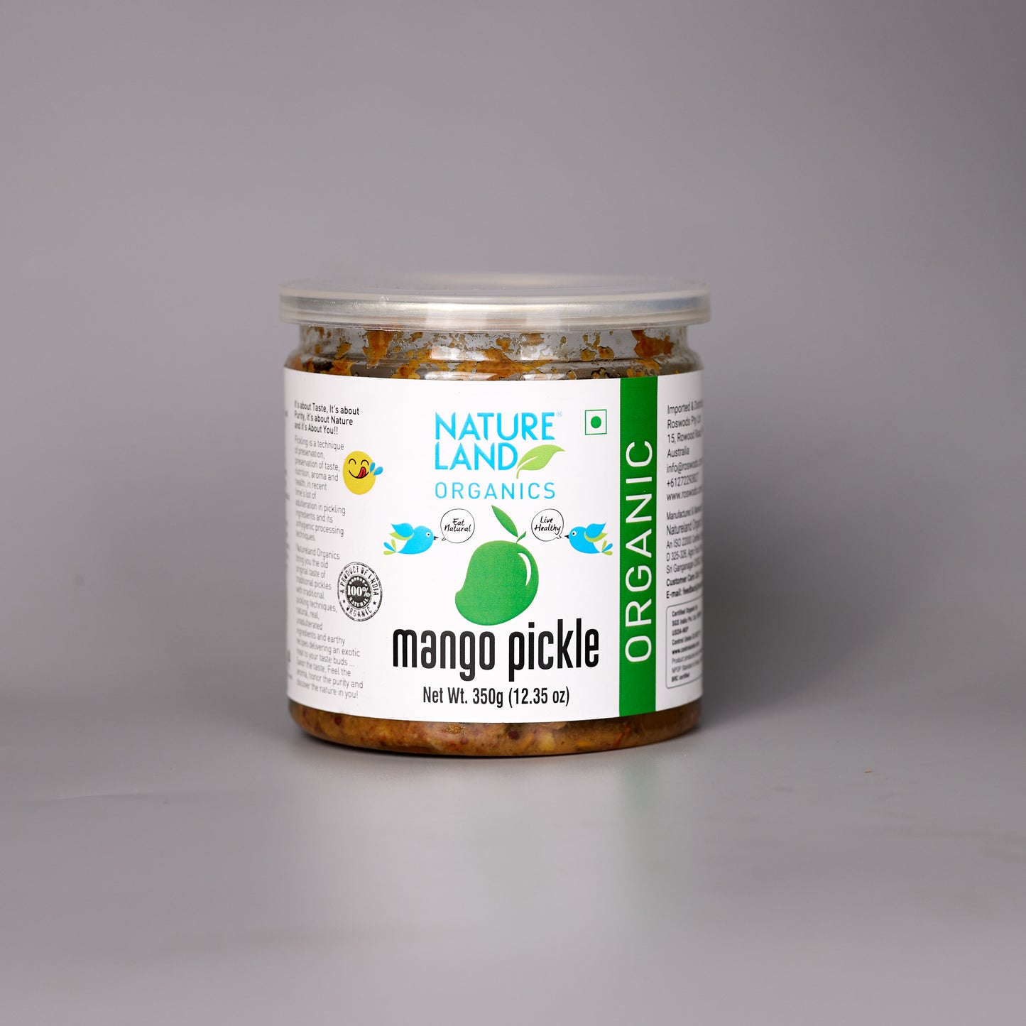 Organic Mango Pickle - 350ml