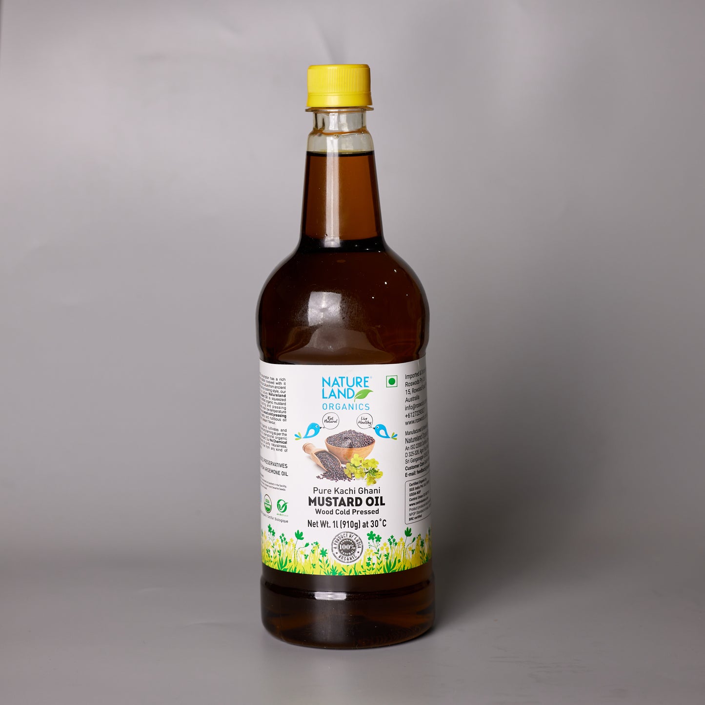 Organic Mustard Oil - 1L