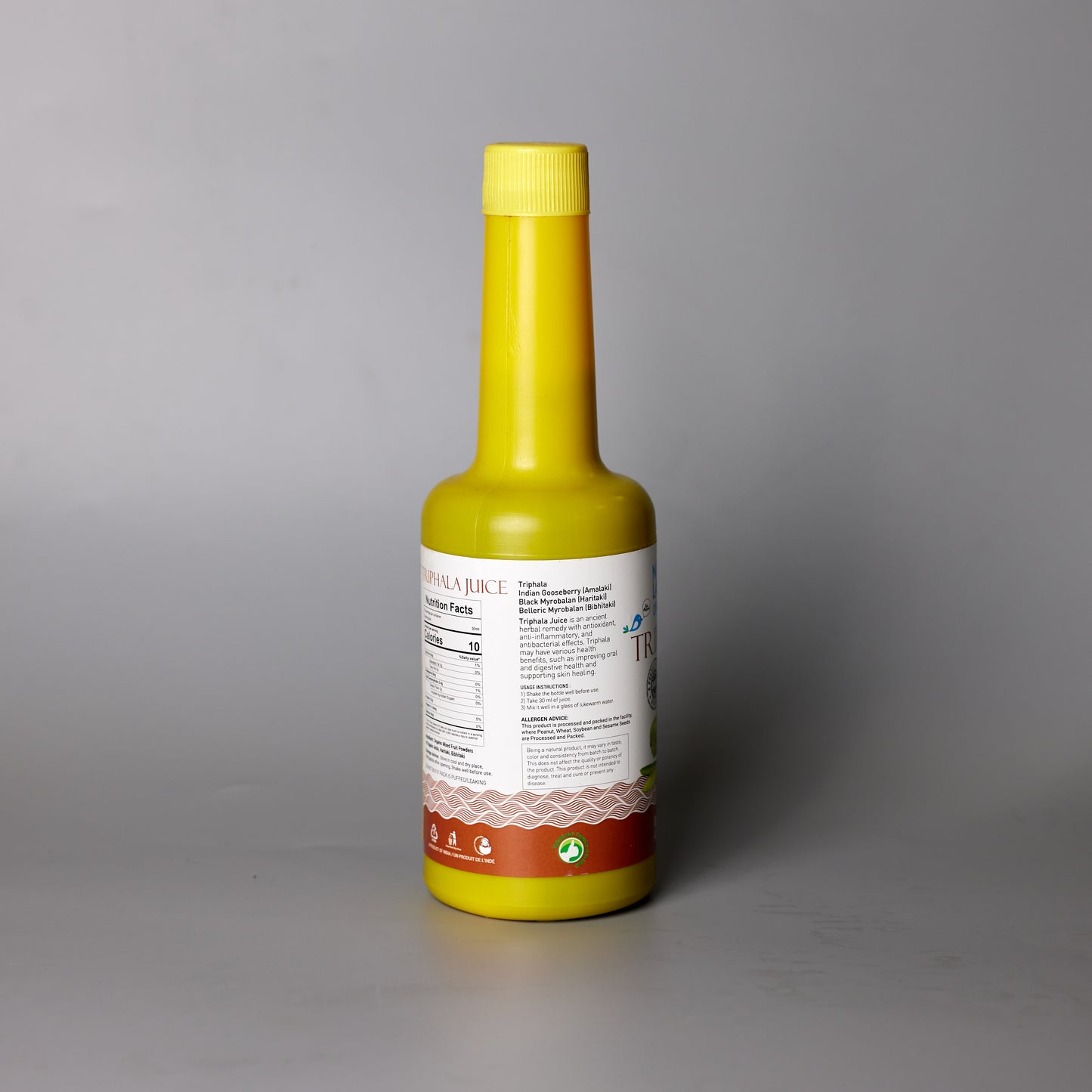 Organic Triphala Juice - 500ml- Makes 5 Drinks