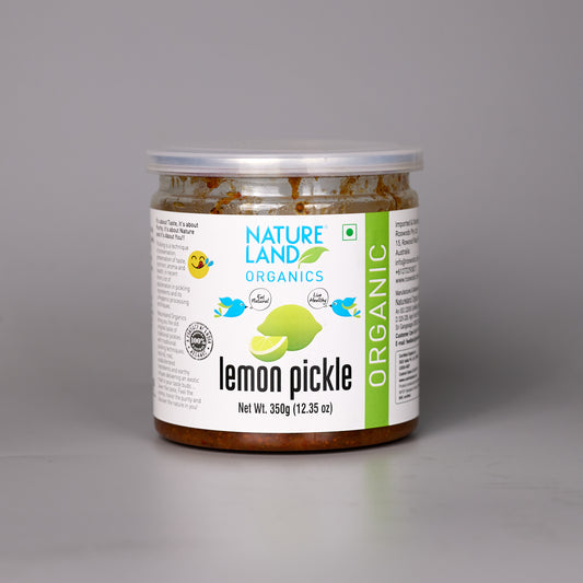 Organic Lemon Pickle - 350ml