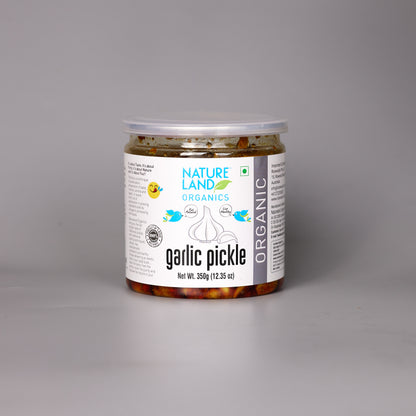Organic Garlic Pickle - 350ml