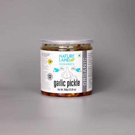 Organic Garlic Pickle - 350ml