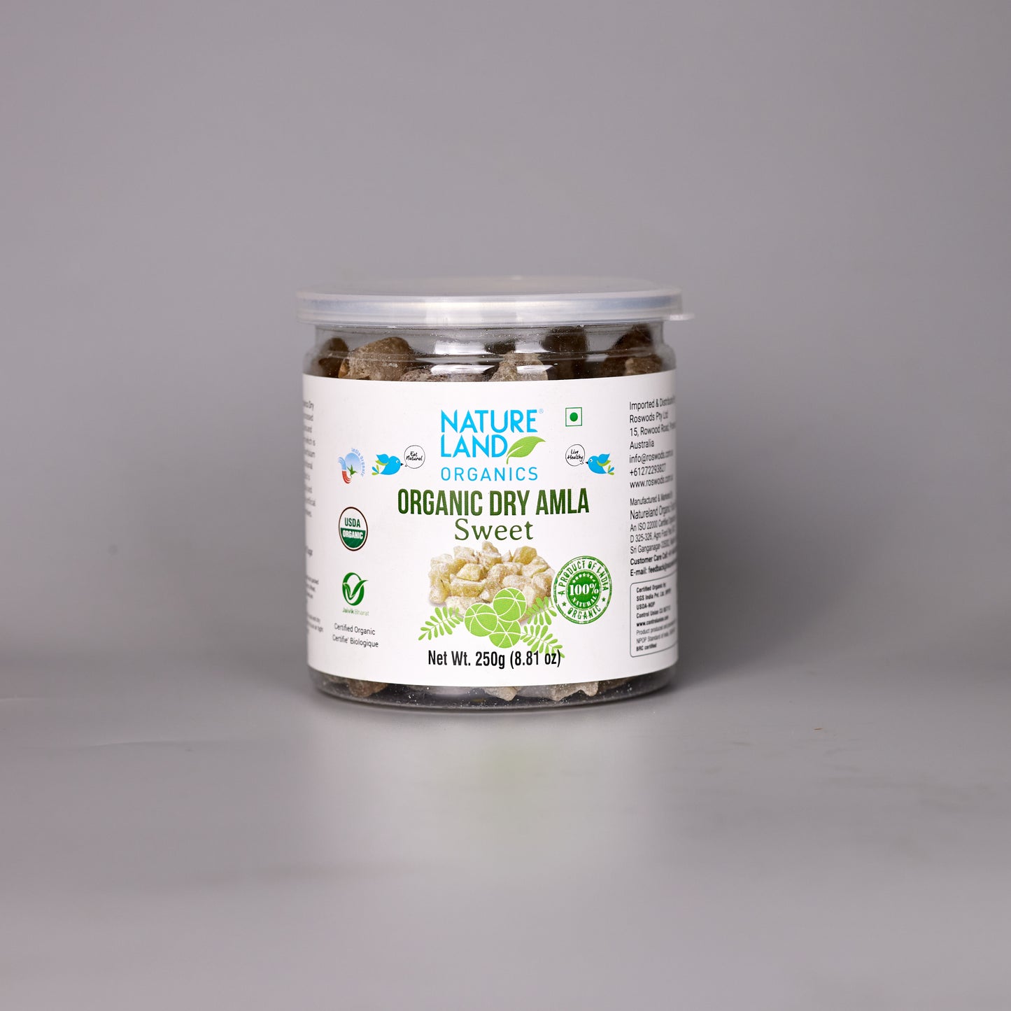 Organic Amla Candy - Sweet - 250g
