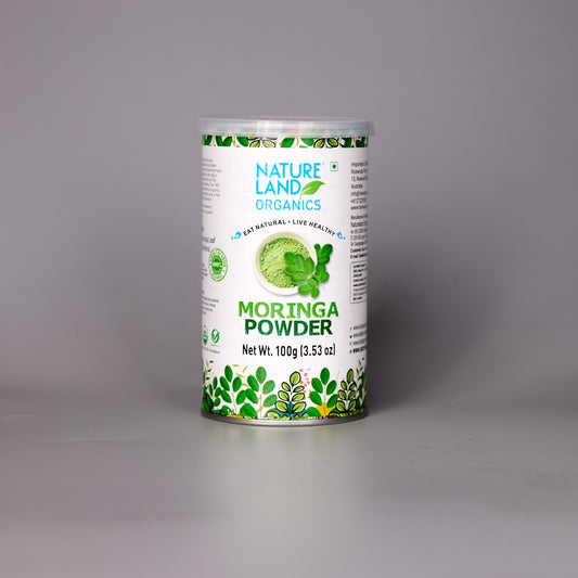 Organic Moringa Powder- Nature Land - 100g