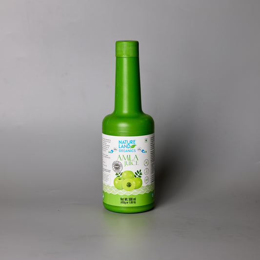 Organic Amla Juice - 500ml- Makes 5 Drinks